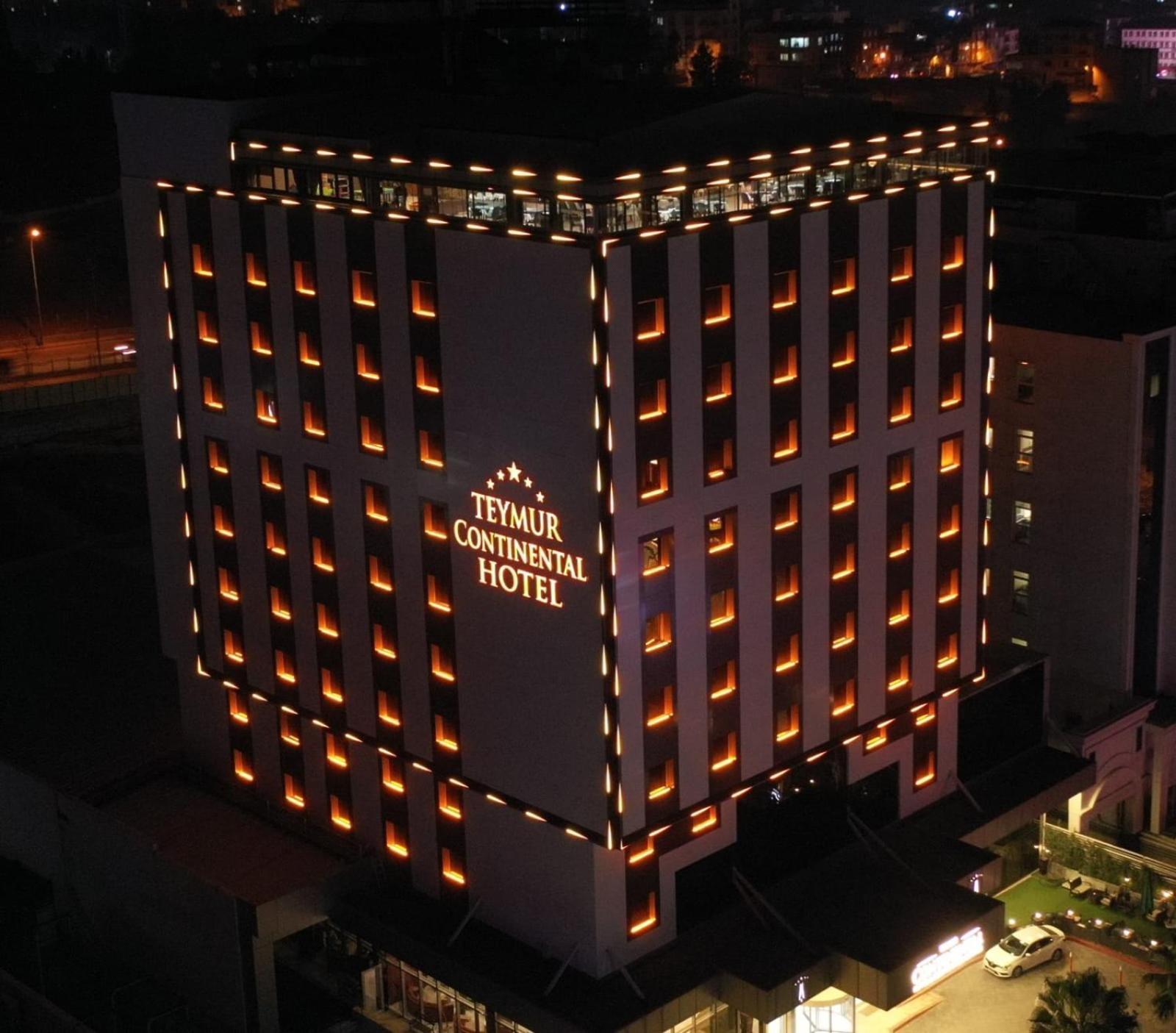 Teymur Continental Hotel Gaziantep Dış mekan fotoğraf